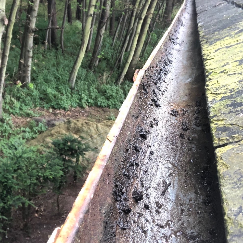 cleared gutter after example 2